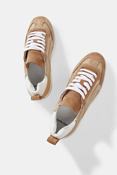 WHITE LEATHER SNEAKER KADIN 5