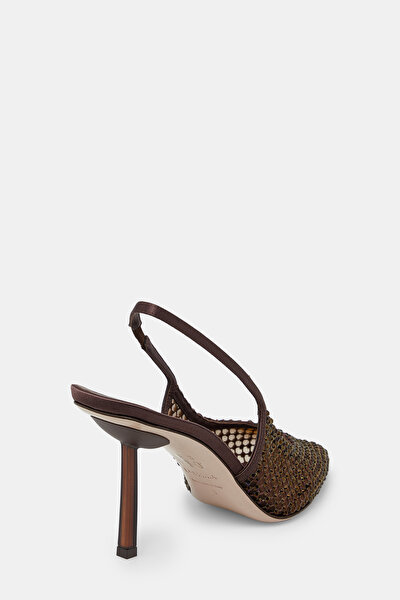 BROWN JEWELLED SHOE 3