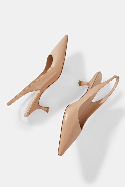 BEIGE LEATHER SHOE 4