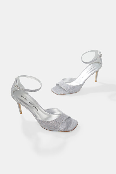 SILVER LEATHER SHOES 5