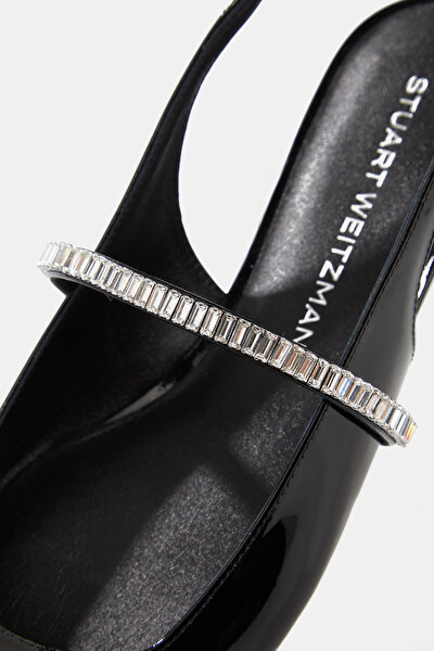 BLACK PATENT LEATHER SHOE 8