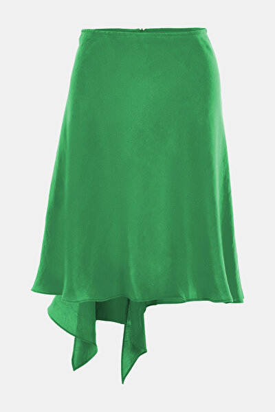 GREEN MODAL ASYMMETRIC SKIRT 5