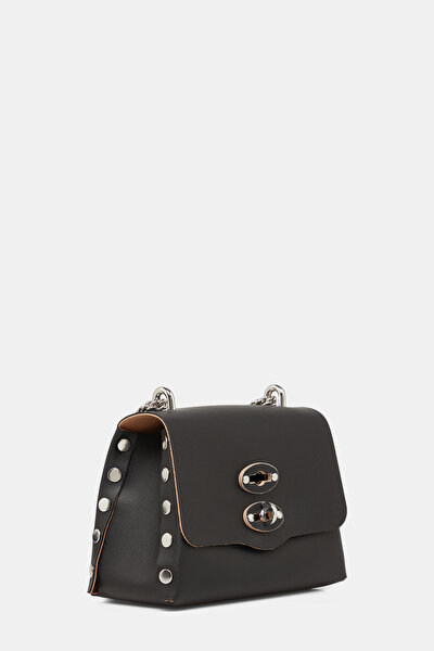 BLACK LEATHER BAG 3
