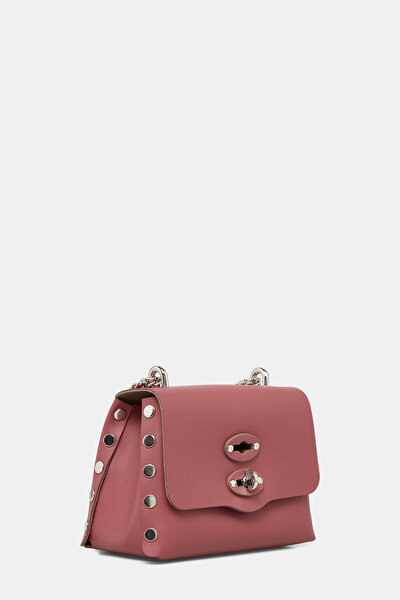 FUCHSIA LEATHER BAG 3