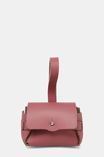 FUCHSIA LEATHER BAG 8