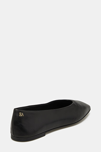 BLACK FLAT SHOES 3