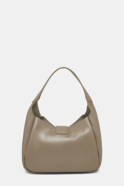 BEIGE LEATHER BAG 4
