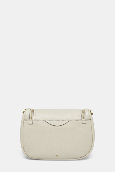 ECRU LEATHER BAG 4