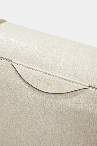 ECRU LEATHER BAG 8