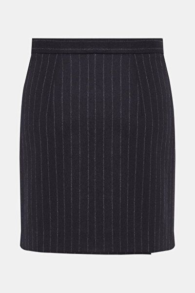 WHITE DESIGN FILLED SKIRT 5