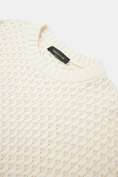 ECRU BASIC / ROUND NECKLINE JERSEY 9