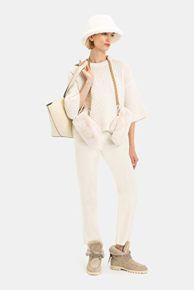 ECRU BASIC / ROUND NECKLINE JERSEY 4