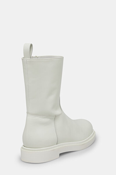 WHITE LEATHER BOOT 3