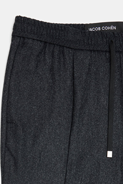 FÜME DÜZ FLANEL PANTOLON 8