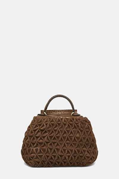 BROWN LEATHER BAG 4