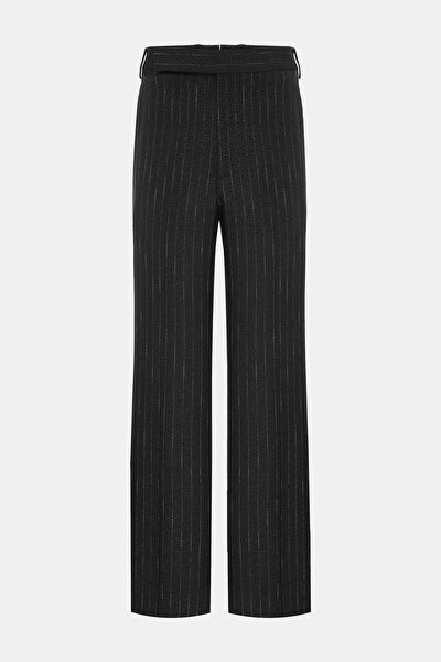 BEIGE STRAIGHT CUT TROUSERS 4