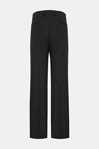 BEIGE STRAIGHT CUT TROUSERS 5