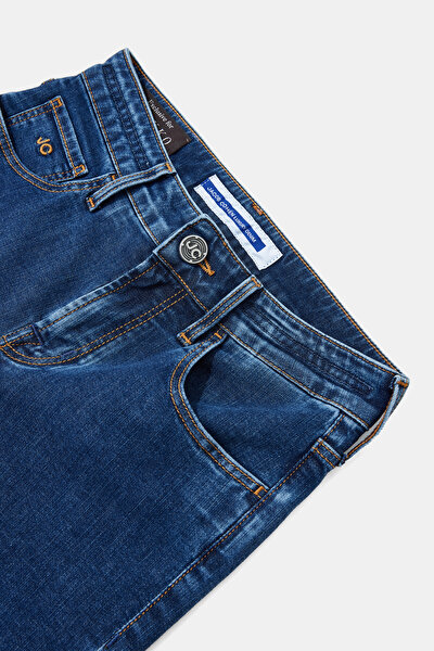 BLUE SKINNY TROUSERS 3