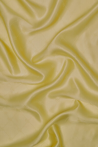 LIGHT YELLOW JAQUARD SCARF 3