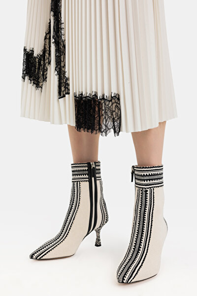 BLACK PLISSE MIDI SKIRT 5