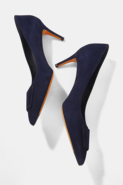 NAVY BLUE SUEDE SHOES 4