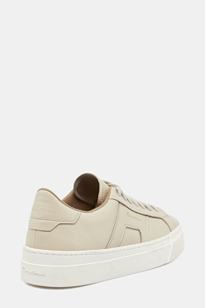 BEJ DERİ SNEAKER 3
