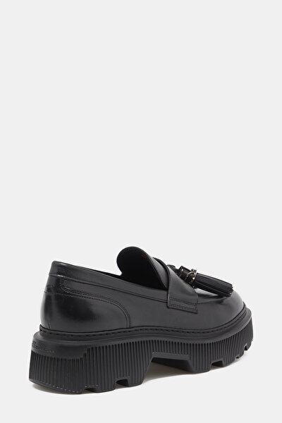 BLACK LEATHER SHOES 3