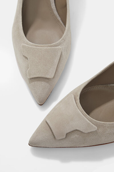 LIGHT GREY SUEDE SHOE 5
