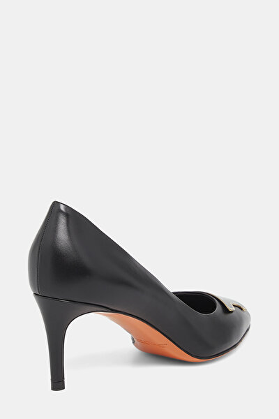BLACK LEATHER SHOES 3