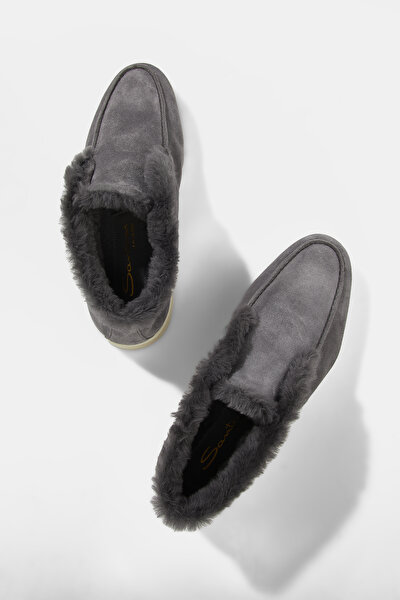GREY SUEDE SHOE 5
