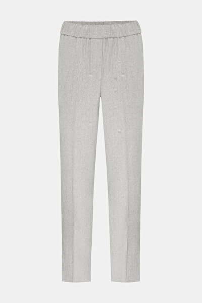 GRİ DAR PAÇA PANTOLON 4