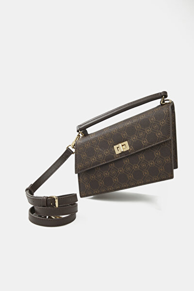 BEIGE MONOGRAM BAG 5