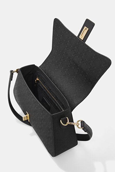 BLACK MONOGRAM BAG 8