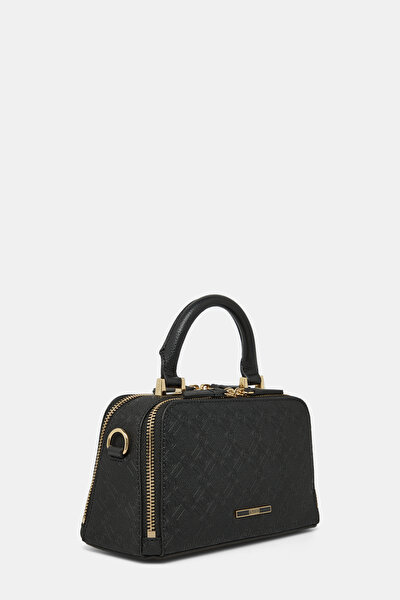 BLACK MONOGRAM BAG 3