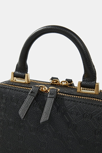 BLACK MONOGRAM BAG 5