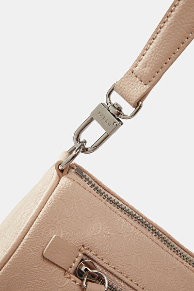 BEIGE MONOGRAM BAG 5
