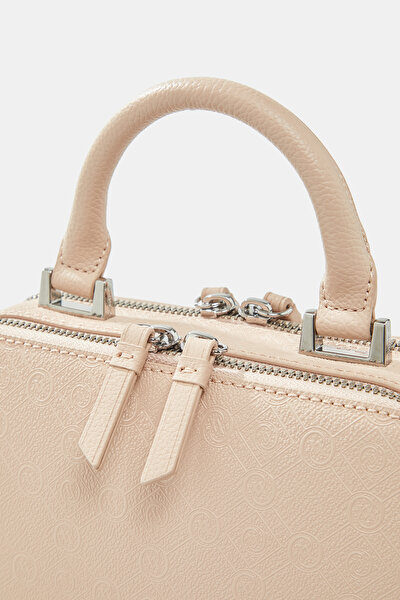 BEIGE MONOGRAM BAG 5