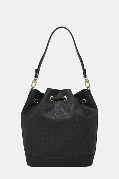 BLACK MONOGRAM BAG 4