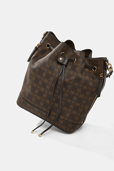BEIGE MONOGRAM BAG 5
