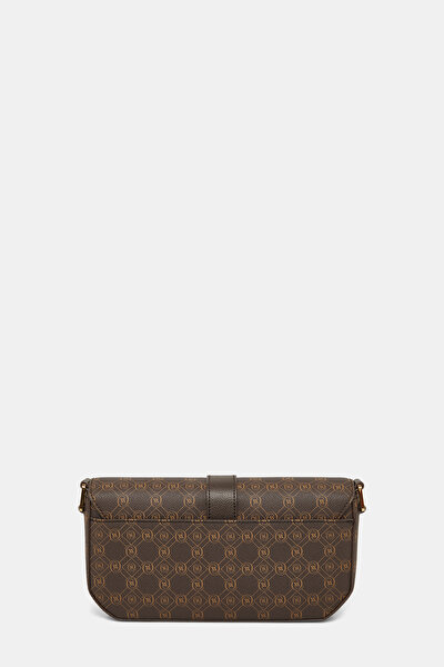 TAN MONOGRAM BAG 4