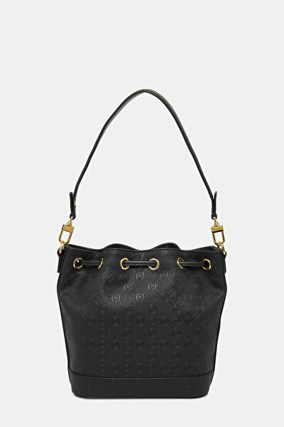 BLACK MONOGRAM BAG 4