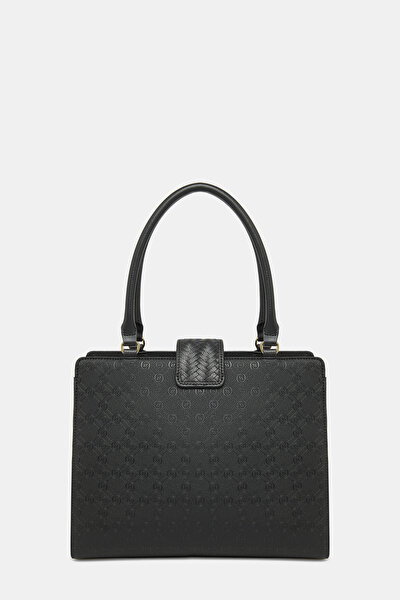 BLACK MONOGRAM BAG 3