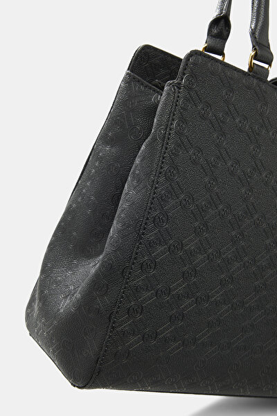 BLACK MONOGRAM BAG 5