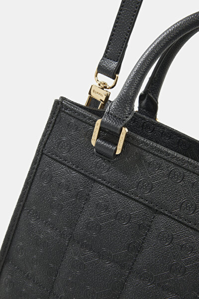 BLACK MONOGRAM BAG 5