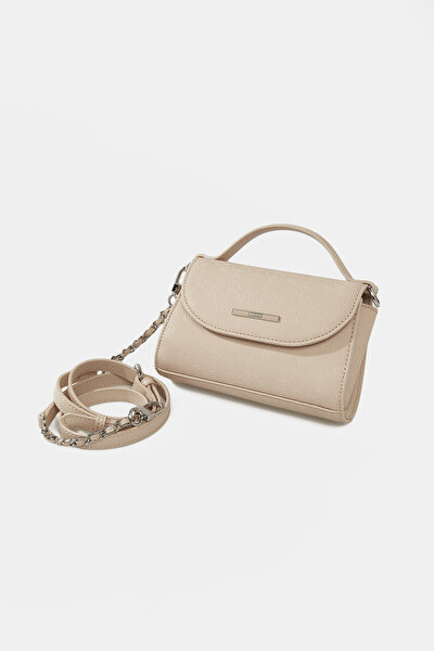 BEIGE MONOGRAM BAG 5