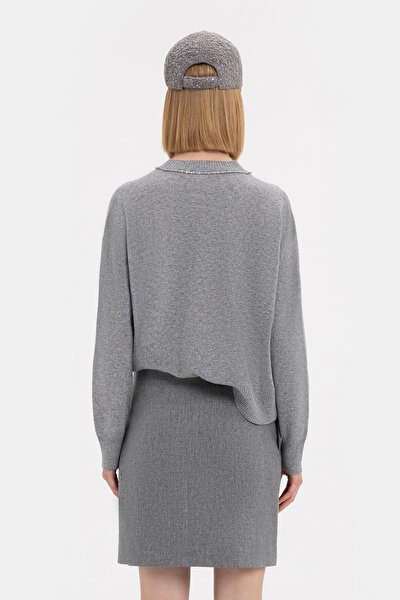 GREY SHORT SKIRT 3