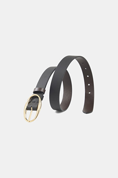 BROWN LEATHER BELT 3