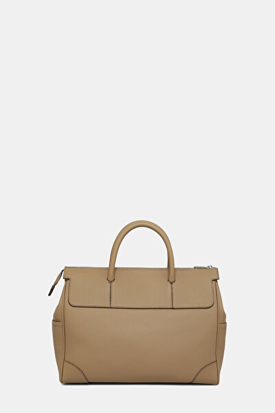 BEIGE LEATHER BAG 3