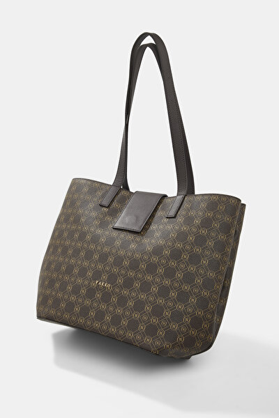 BEIGE MONOGRAM BAG 4