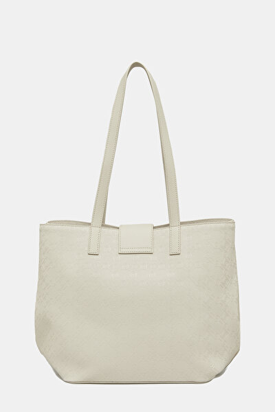 ECRU MONOGRAM BAG 3